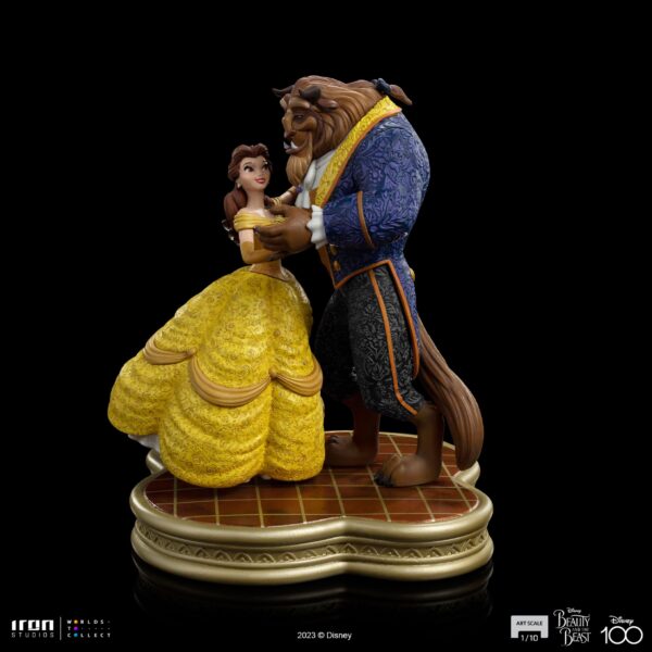 Statua Disney Art Scale 1/10 La Bella e la Bestia - immagine 3