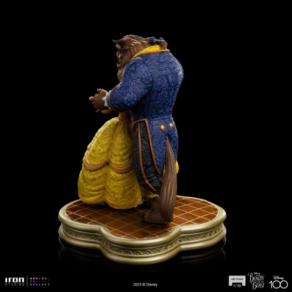 Statua Disney Art Scale 1/10 La Bella e la Bestia - immagine 4