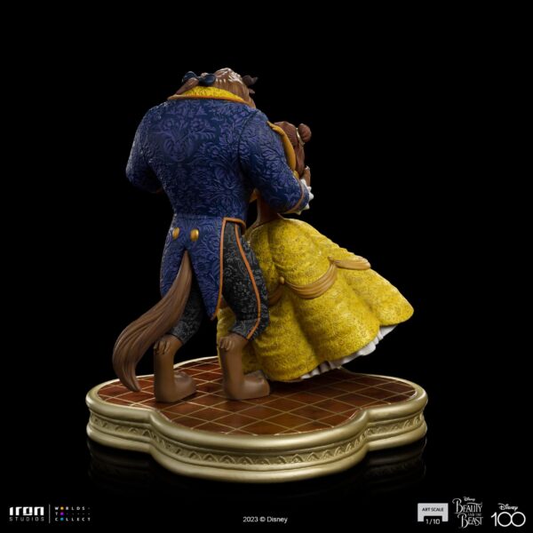 Statua Disney Art Scale 1/10 La Bella e la Bestia - immagine 5
