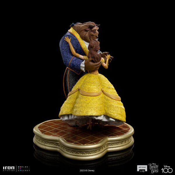 Statua Disney Art Scale 1/10 La Bella e la Bestia - immagine 7