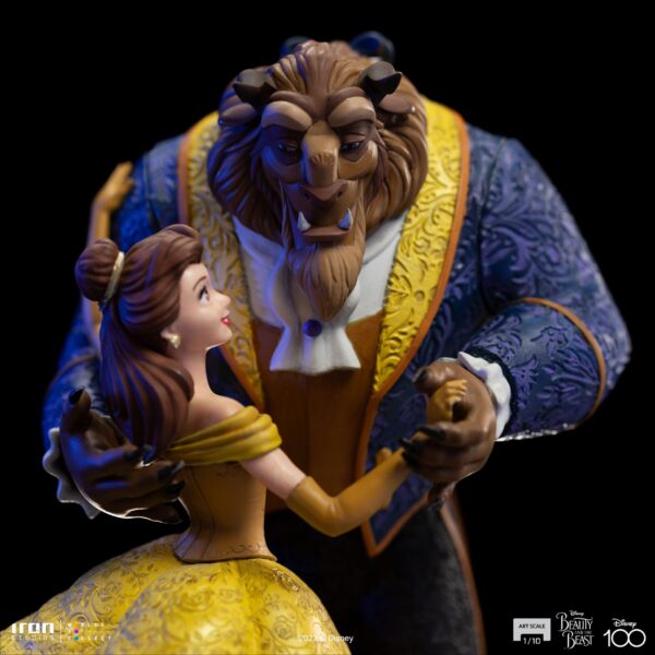 Statua Disney Art Scale 1/10 La Bella e la Bestia - immagine 9