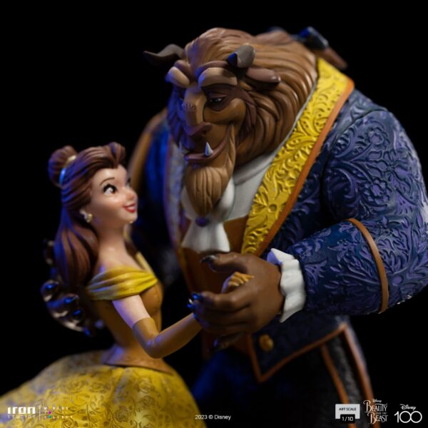 Statua Disney Art Scale 1/10 La Bella e la Bestia - immagine 10