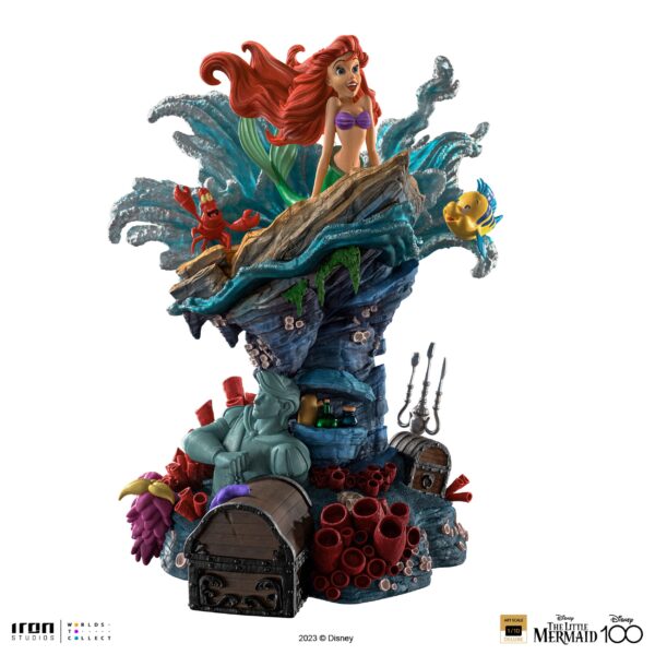 Statua Disney Art Scale Deluxe 1/10 Sirenetta