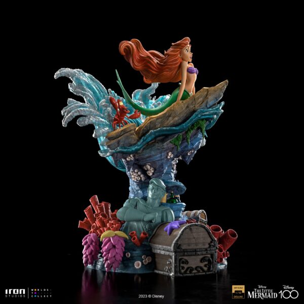 Statua Disney Art Scale Deluxe 1/10 Sirenetta - immagine 3