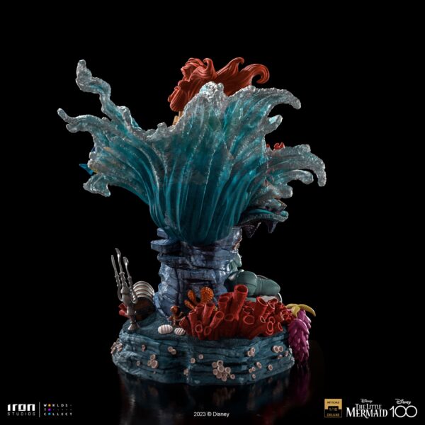 Statua Disney Art Scale Deluxe 1/10 Sirenetta - immagine 4