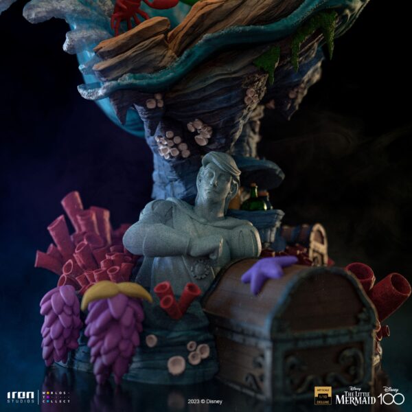 Statua Disney Art Scale Deluxe 1/10 Sirenetta - immagine 6