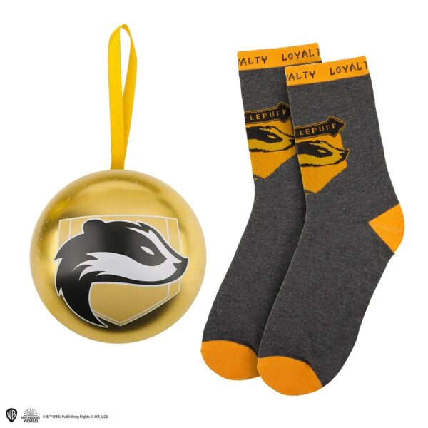 Harry Potter Pallina di Natale e Calze Tassorosso - immagine 3