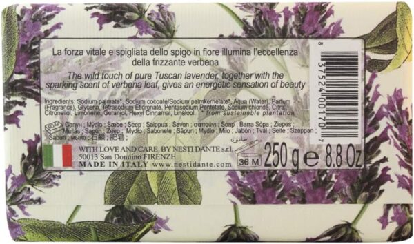Nesti Dante Romantica Sapone Aroma Pino Toscano e Verbena - immagine 4