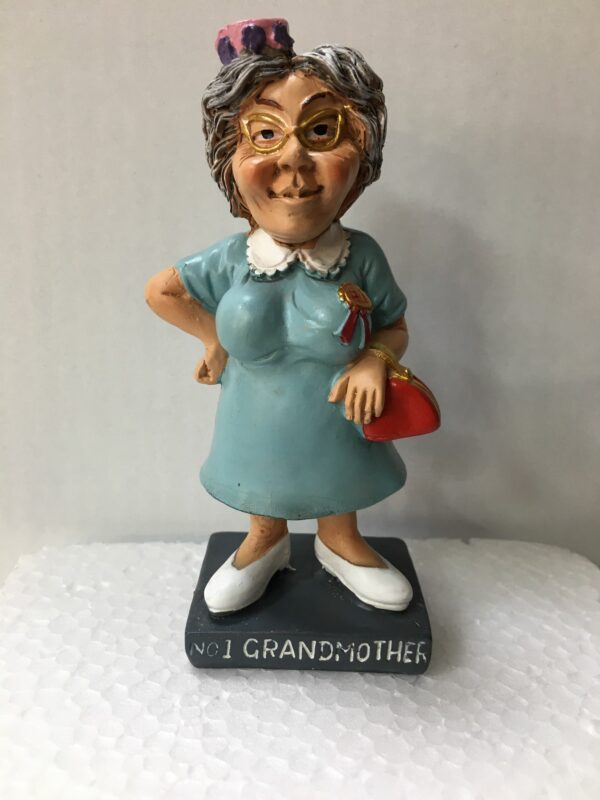 Statuina Mestiere Super Nonna Caricatura