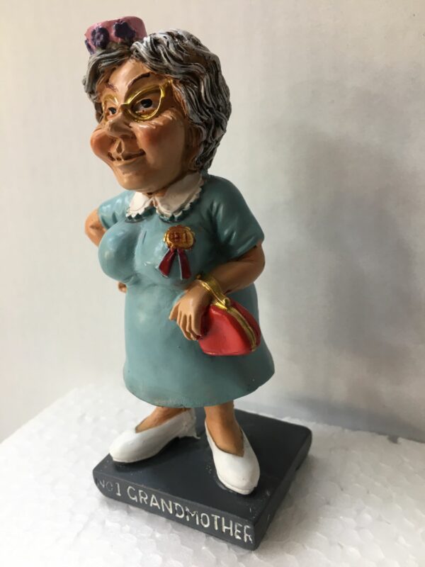 Statuina Mestiere Super Nonna Caricatura - immagine 3