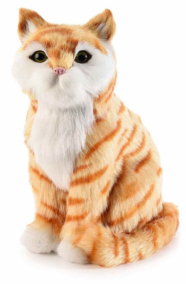 Gatto decorativo in finto pelo - immagine 3