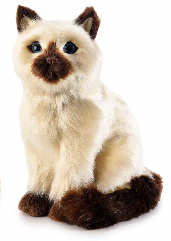 Gatto decorativo in finto pelo