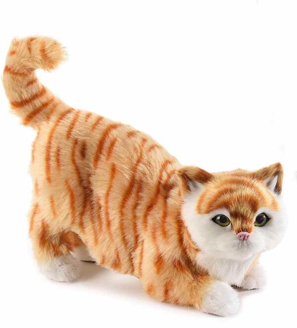 Gatto decorativo in finto pelo