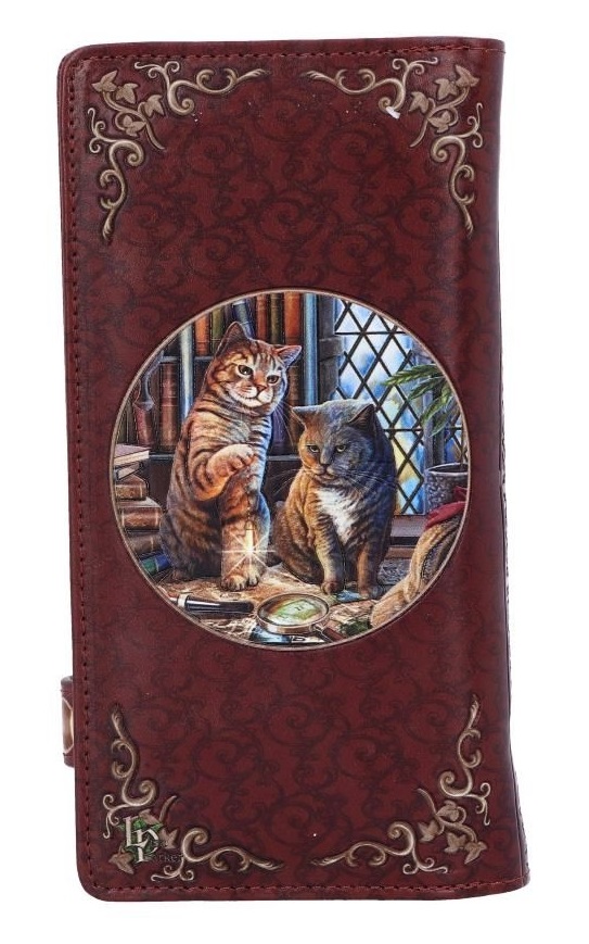 Portafoglio Portamonete in rilievo Purrlock Holmes