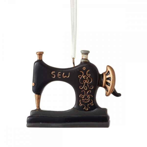 Ornamento macchina da cucire vintage 