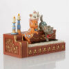 Walt Disney Jim Shore Aristogatti Berlioz, Marie e Toulouse sul pianoforte - immagine 3