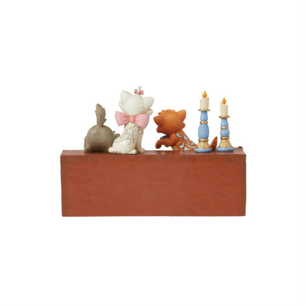 Walt Disney Jim Shore Aristogatti Berlioz, Marie e Toulouse sul pianoforte - immagine 5