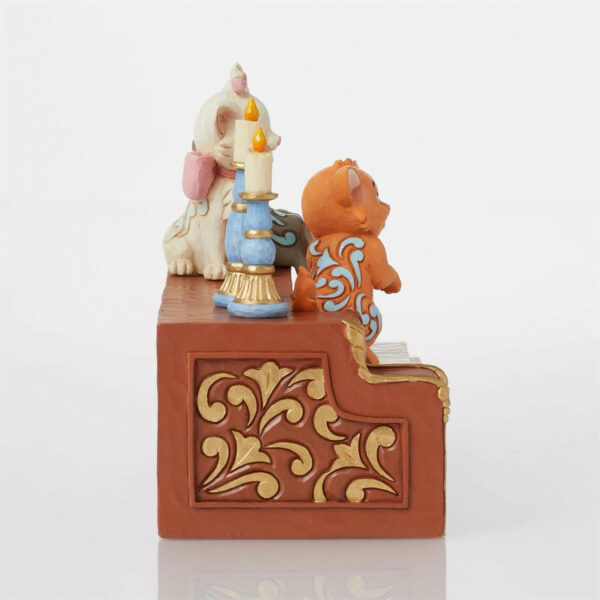 Walt Disney Jim Shore Aristogatti Berlioz, Marie e Toulouse sul pianoforte - immagine 6
