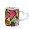 Tazza principessa Ariel, Cenerentola, Aurora e Tiana di Disney Britto - immagine 2