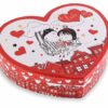 Tazzine caffè e piattini cuore in porcellana San Valentino - immagine 4