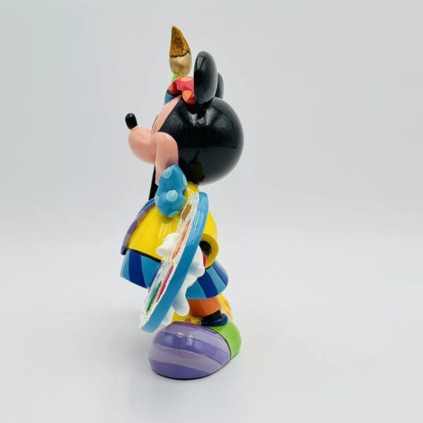Statuetta Enesco Disney By Romero Britto Topolino Artista Pittore - immagine 4