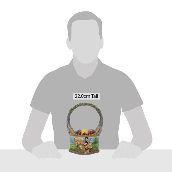 Walt Disney Jim Shore Cestino Biancaneve con Uova - immagine 4
