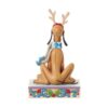 Walt Disney Jim Shore Pluto Natalizio - immagine 4