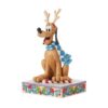 Walt Disney Jim Shore Pluto Natalizio - immagine 2