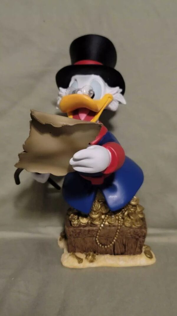 Disney Zio Paperone Paperone Mappa del Tesoro Busto Gran Giullare Enesco