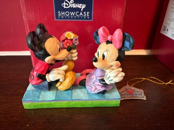 Walt Disney Jim Shore Traditions Minnie e Mickey Minnie e Topolino