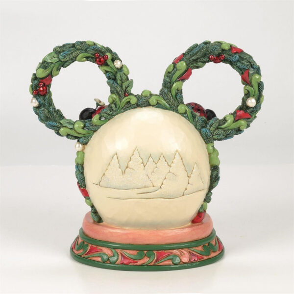 Walt Disney Jim Shore Statuetta Diorama Led Topolino E Minnie First Edition - immagine 4