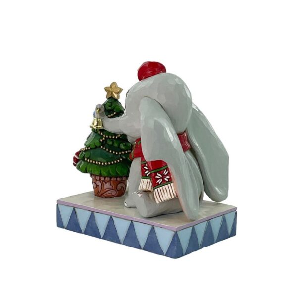 Walt Disney Jim Shore Momenti allegri Dumbo con albero di Natale - immagine 3