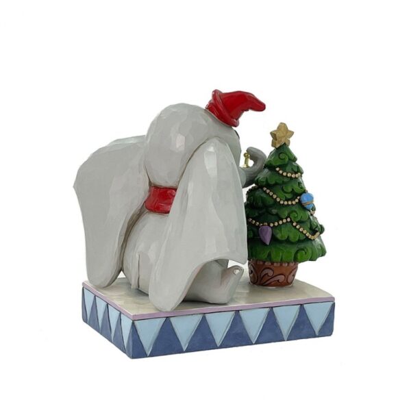 Walt Disney Jim Shore Momenti allegri Dumbo con albero di Natale - immagine 5