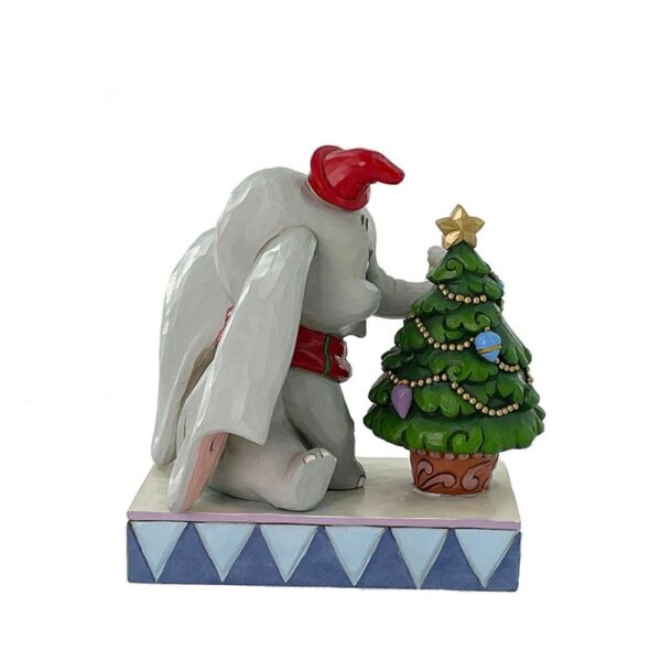 Walt Disney Jim Shore Momenti allegri Dumbo con albero di Natale - immagine 6