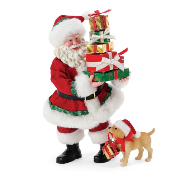 Possible Dreams Babbo Natale con Aiutante peloso