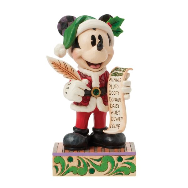 Walt Disney Jim Shore Topolino Natale Mickey Mouse