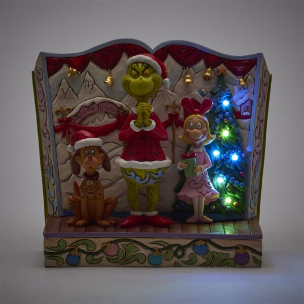 Il Grinch Storybook libro di storie firmato Jim Shore - immagine 3