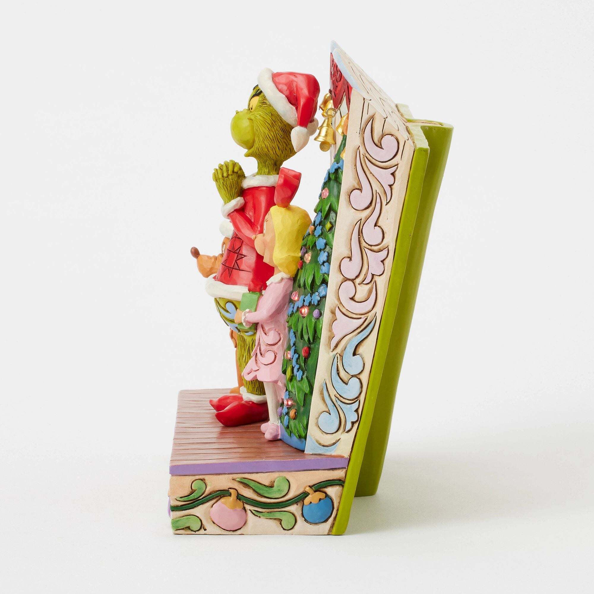 Il Grinch Storybook libro di storie Illuminato Jim Shore - immagine 4