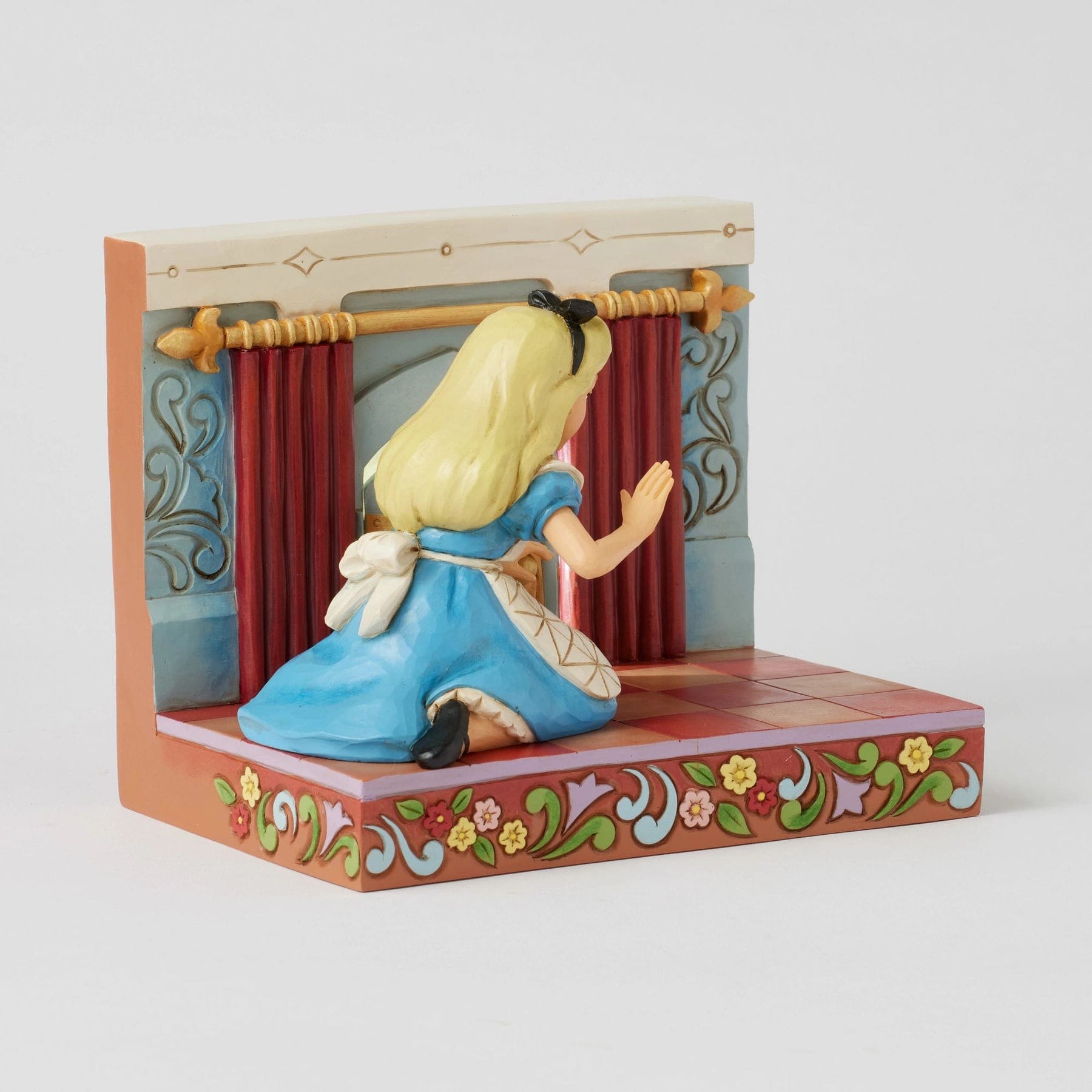 Walt Disney Jim Shore Statuetta Alice Nel Paese Delle Meraviglie Porta Led Disney Traditions - immagine 2