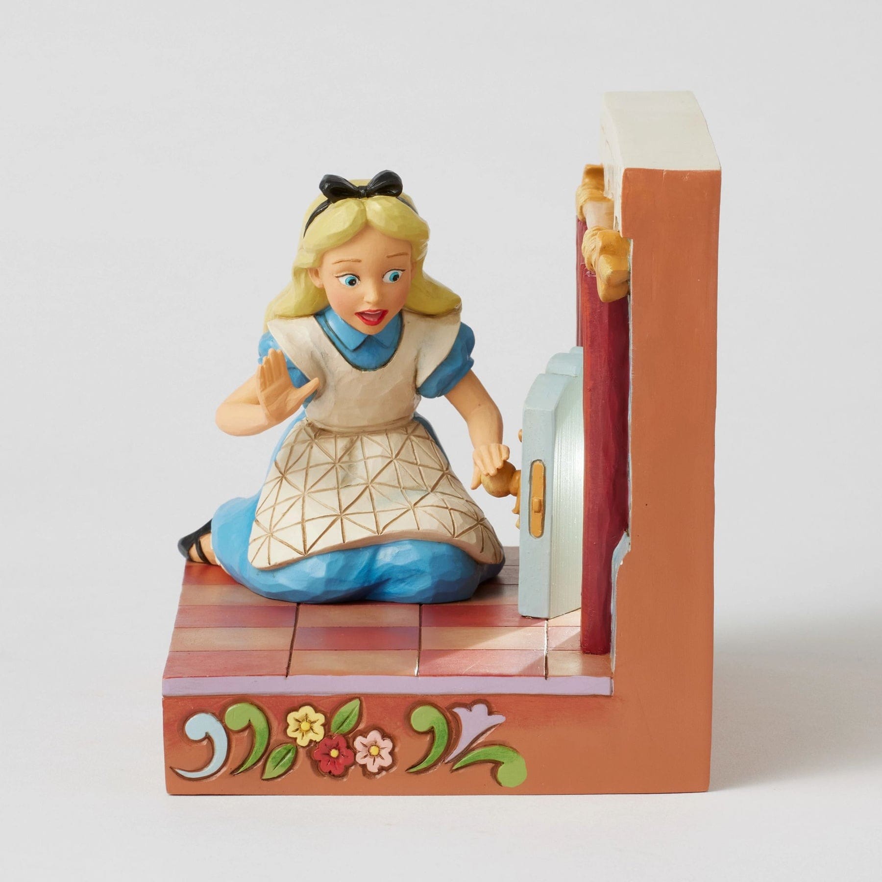 Walt Disney Jim Shore Statuetta Alice Nel Paese Delle Meraviglie Porta Led Disney Traditions - immagine 4