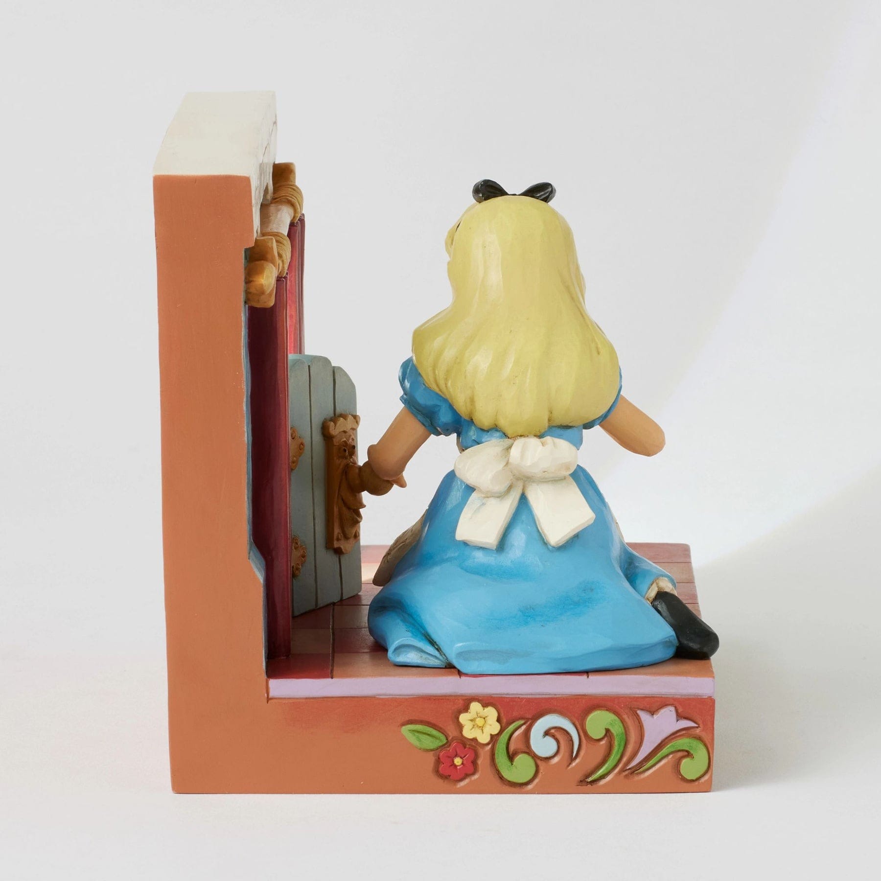 Walt Disney Jim Shore Statuetta Alice Nel Paese Delle Meraviglie Porta Led Disney Traditions - immagine 5