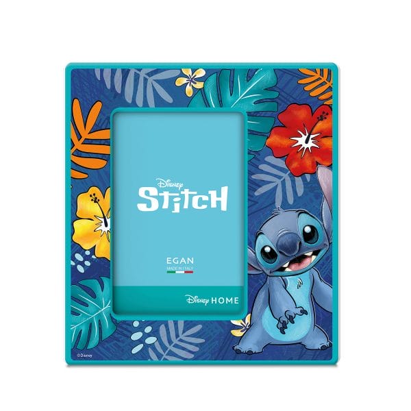 Walt Disney Portafoto Stitch Blu 20×18 (int. 15×10)