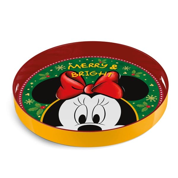 Walt Disney Vassoio Natale Minnie Mouse Topolina