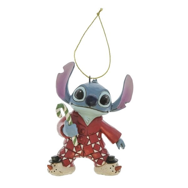 Decorazione da appendere Stitch con pigiama natalizio