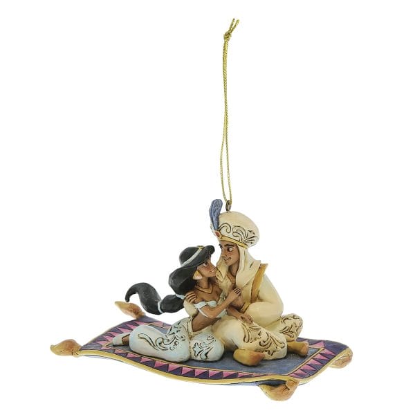 Decorazione da appendere Statuetta Aladdin e Jasmine