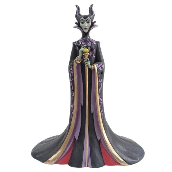 Walt Disney Jim Shore La cattiva vendicativa Maleficent Malefica Deluxe