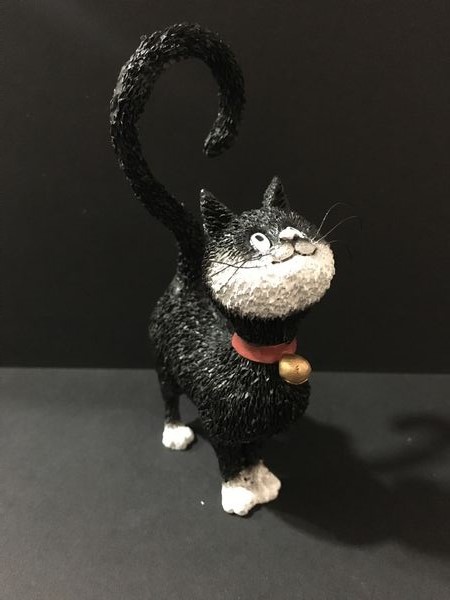 Gattino Nero aspetta la pappa Cosa C’è Per Cena? di Albert Dubout