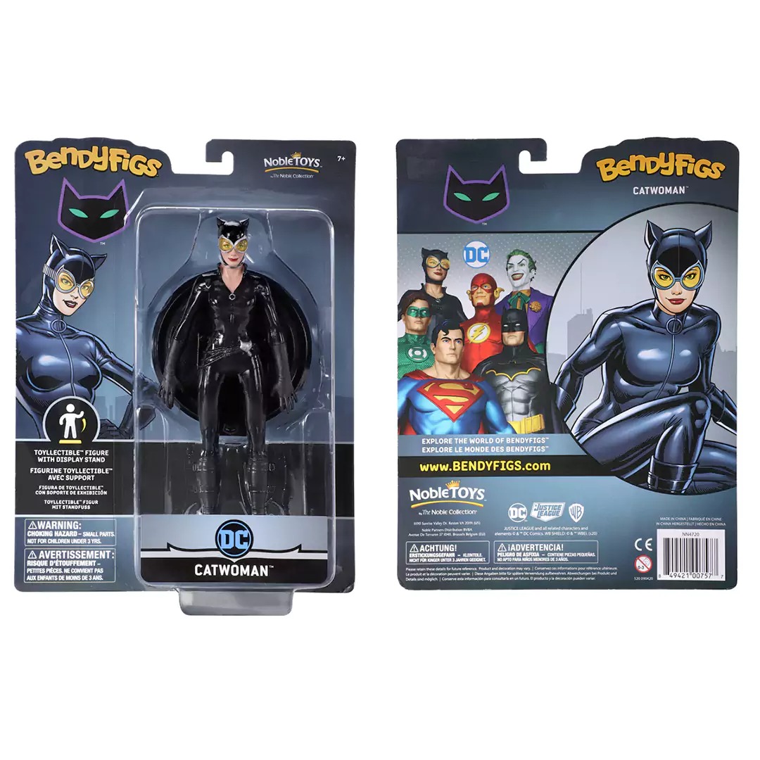 Catwoman - personaggio Toyllectible Bendyfigs - DC comic - immagine 3