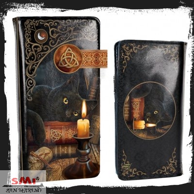 Portafoglio Portamonete e documenti Gatto Witching Hour