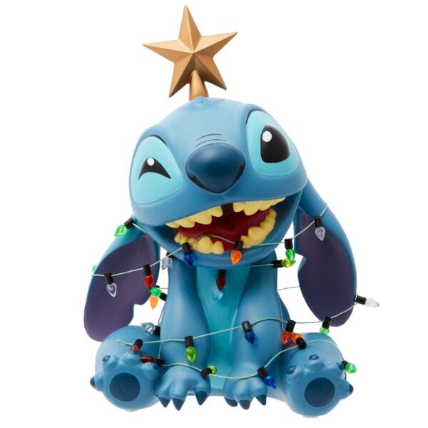 Walt Disney Statuetta Stitch Di Natale Showcase